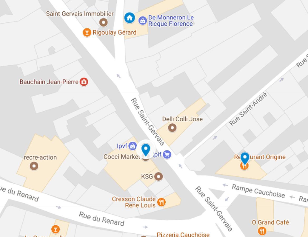 Appart Coeur De Rouen-Gare Zewnętrze zdjęcie